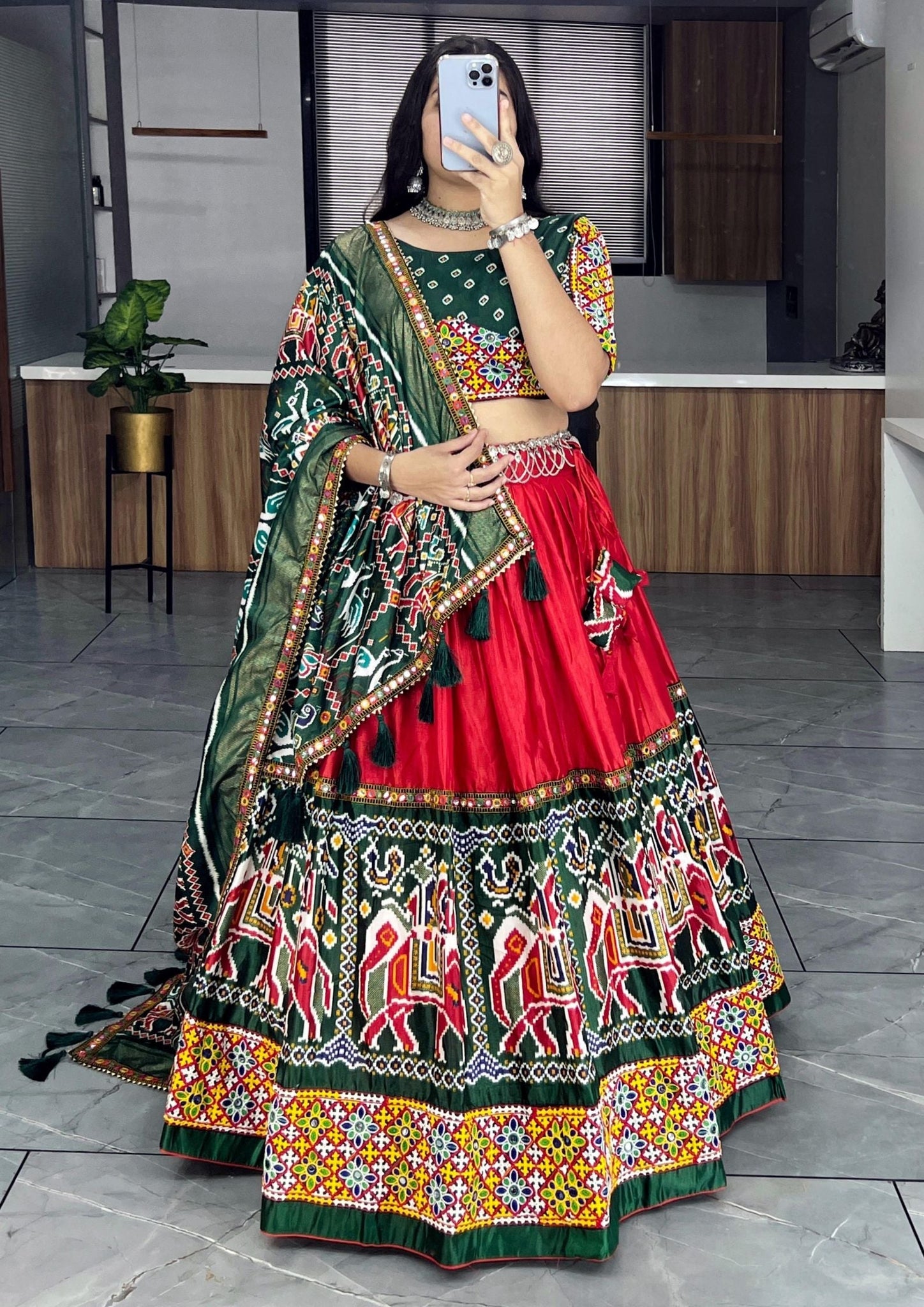 Patola Garba Choli