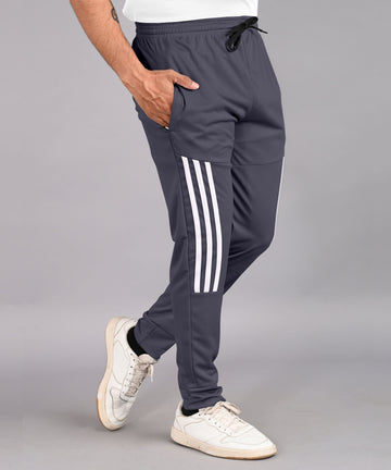 Men's Dark Grey Color Track Pants