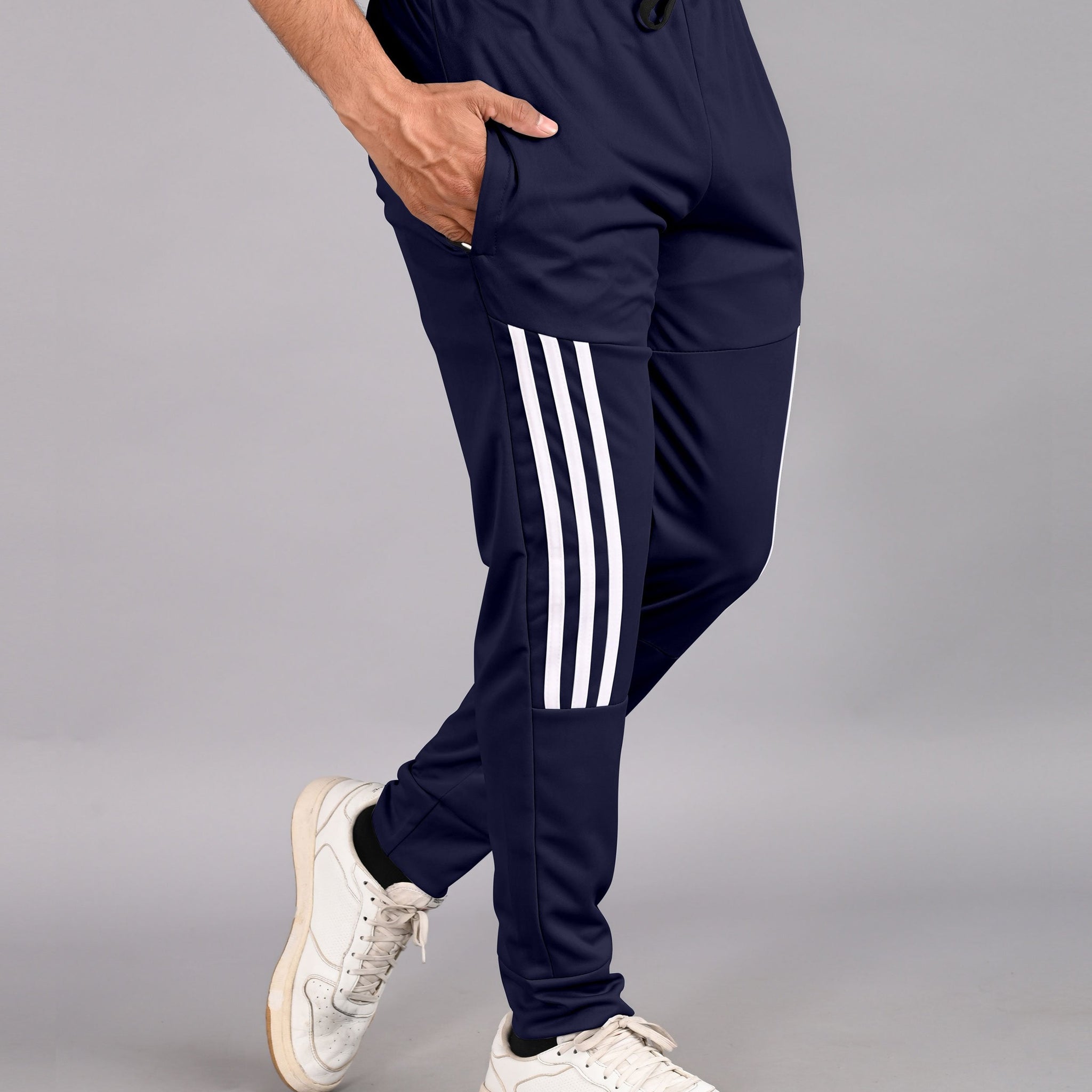 Men's Blue Color Track Pants