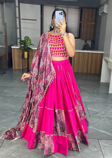 Ethnic Women Cotton Lehenga Sets