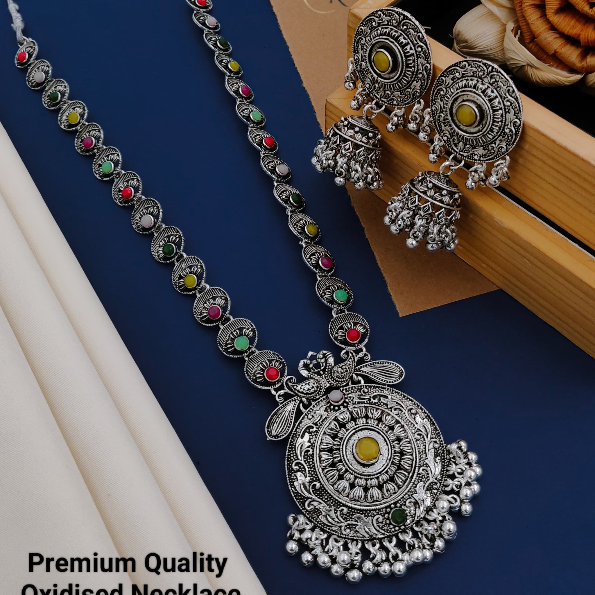 Premium Quality Oxidized Necklace