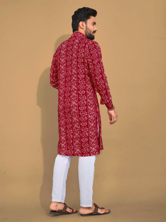 Long Kurtas in premium quality Cotton fabric with payzama